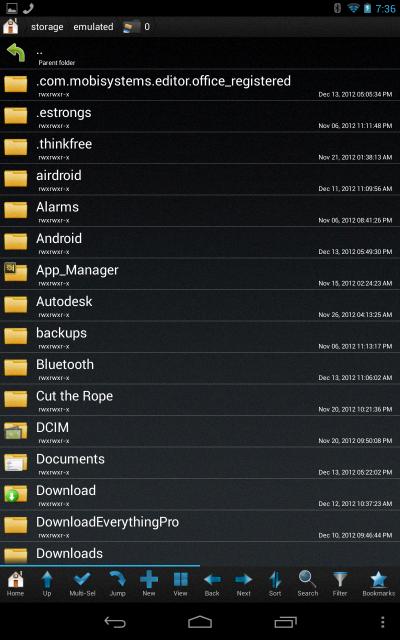 storage emulated storage emulated