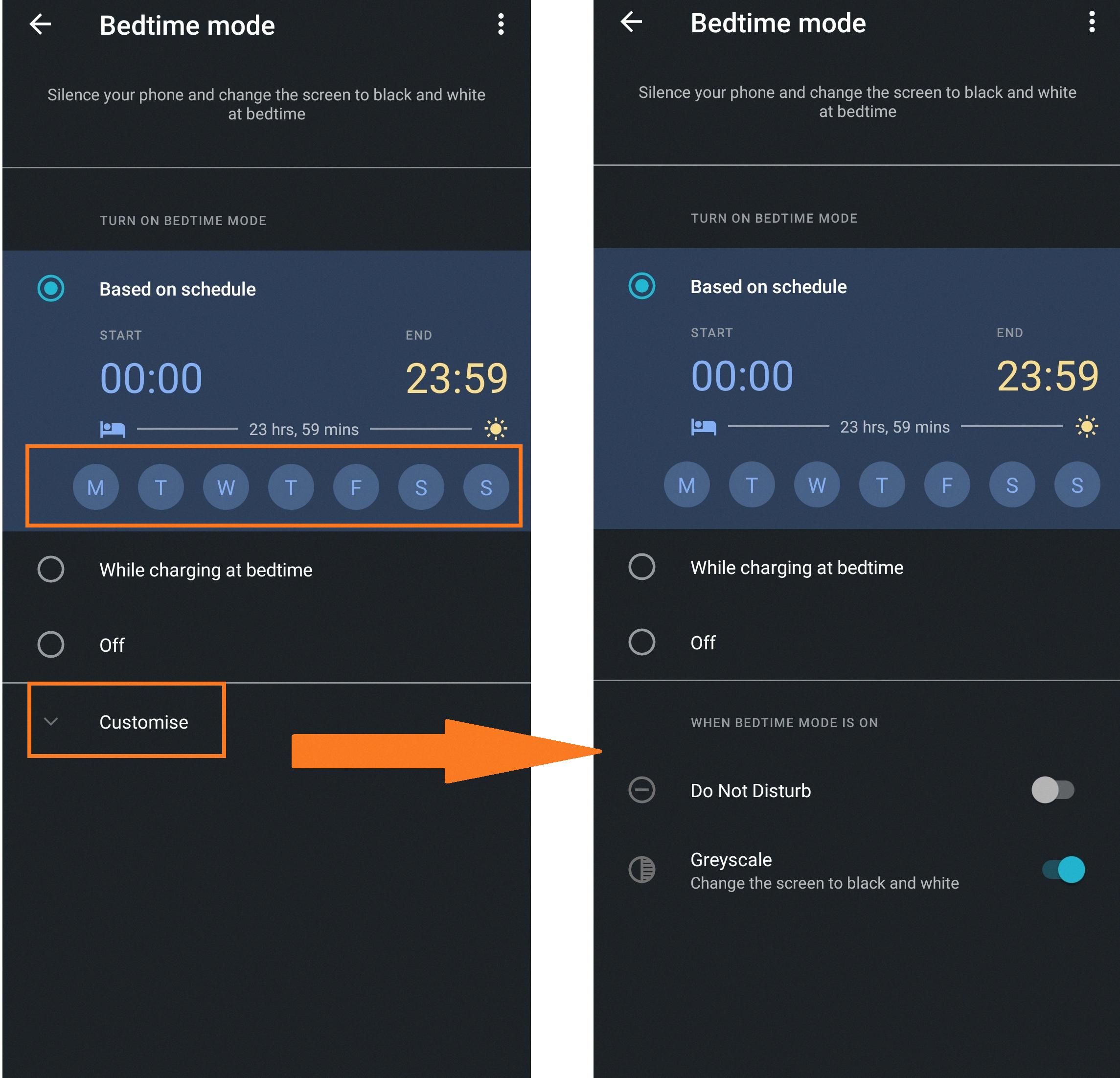turn off grayscale android turn off grayscale android