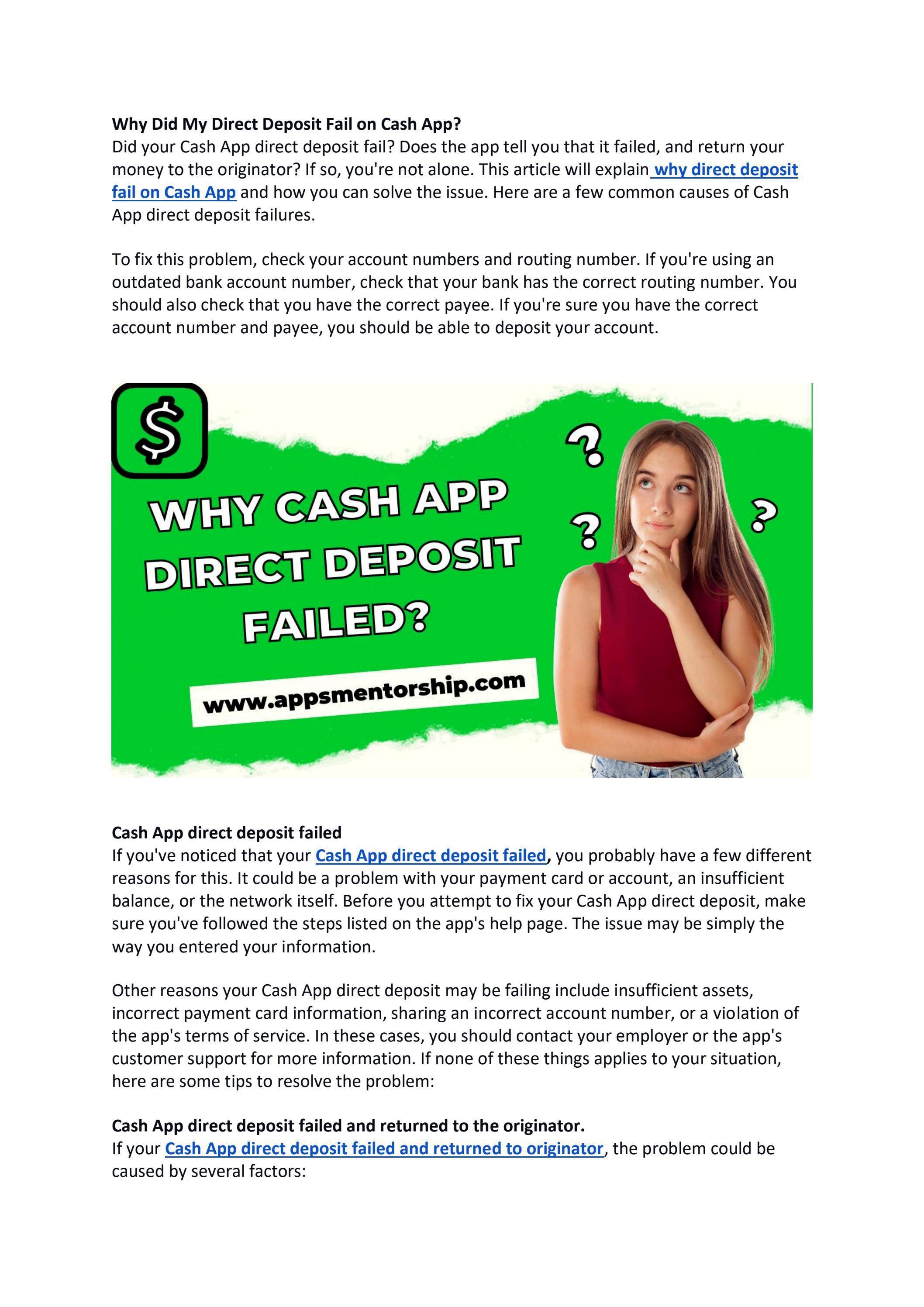 what is direct debit on cash app what is direct debit on cash app