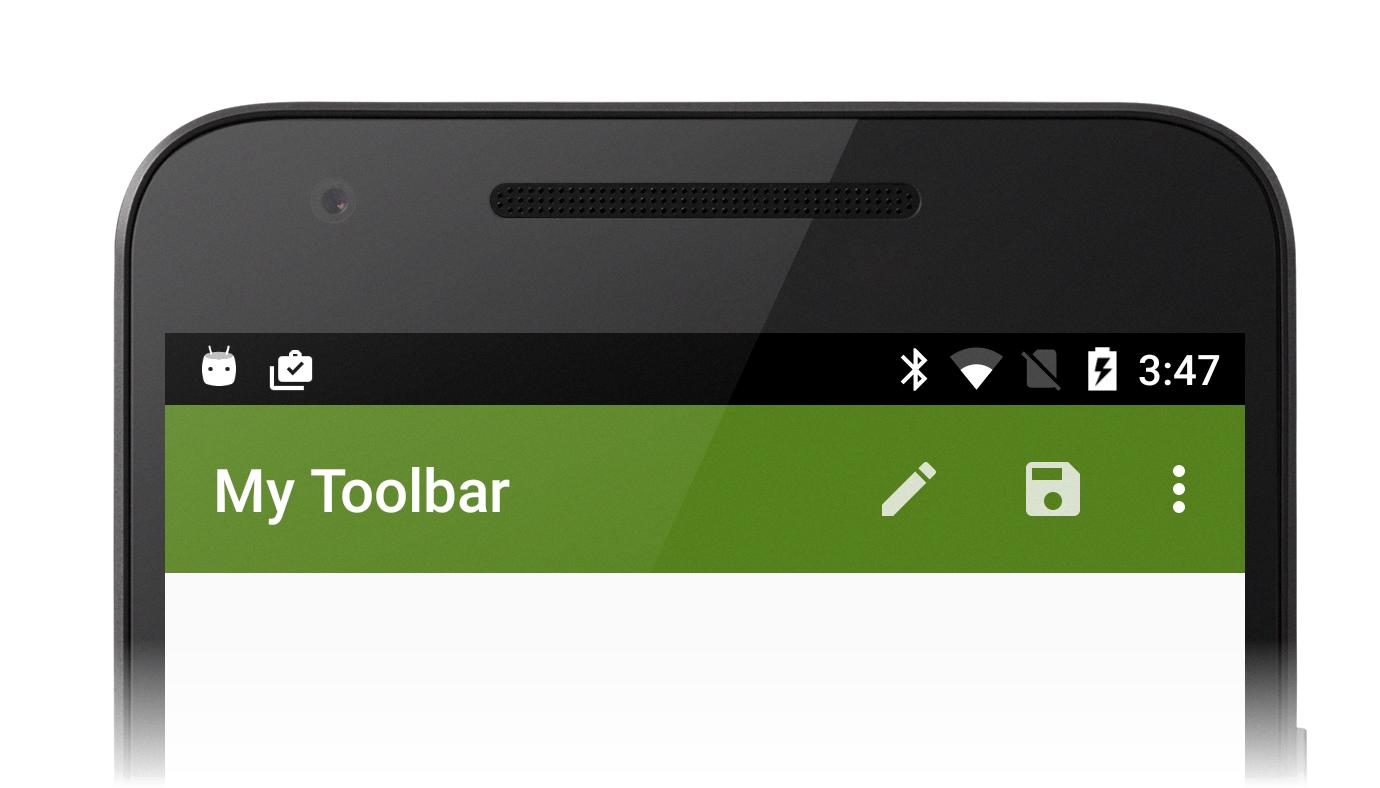 where is the toolbar on my android phone where is the toolbar on my android phone