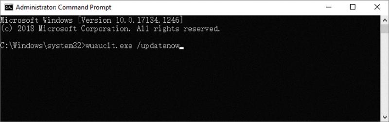 windows 10 force update command line windows 10 force update command line
