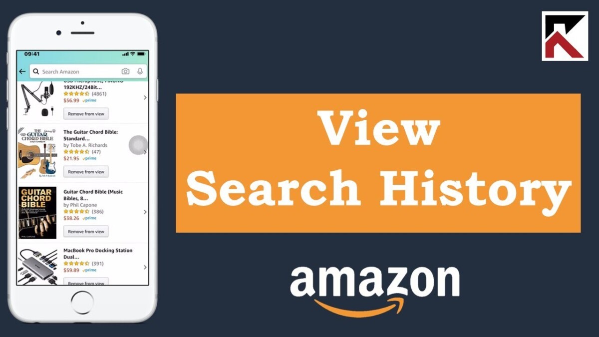 How Do I Find My Search History On Amazon? 1 View Amazon search history on mobile app