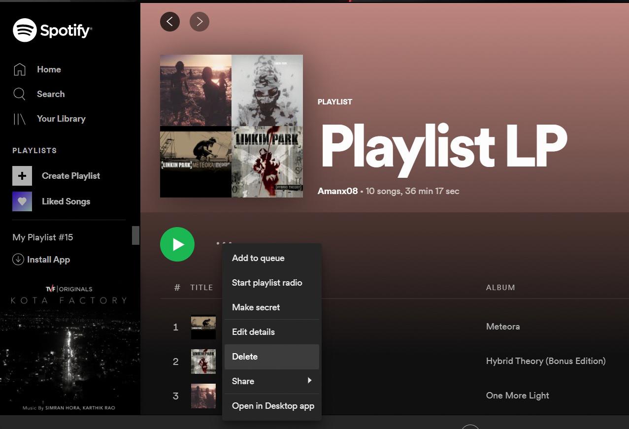 how to delete playlist on spotify how to delete playlist on spotify