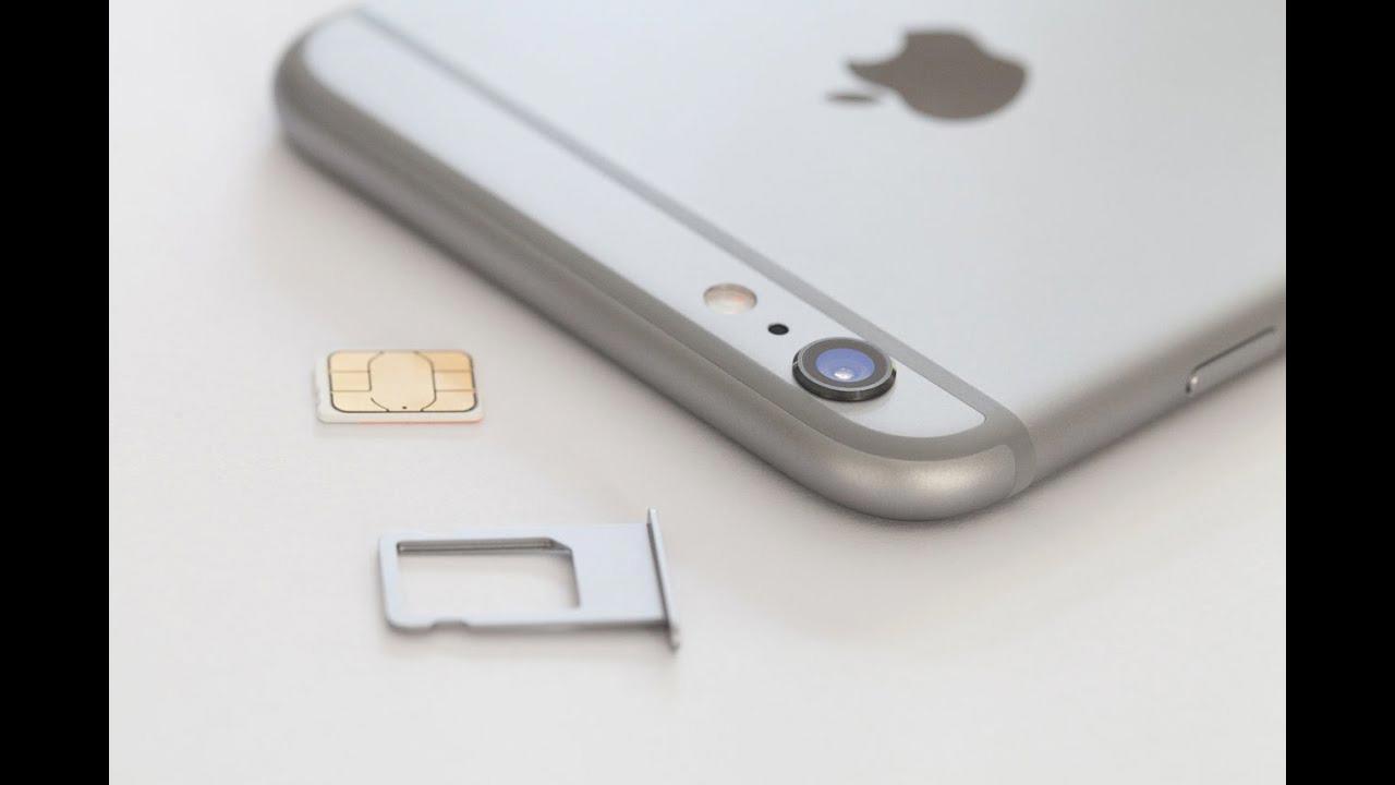 how to open sim card on iphone