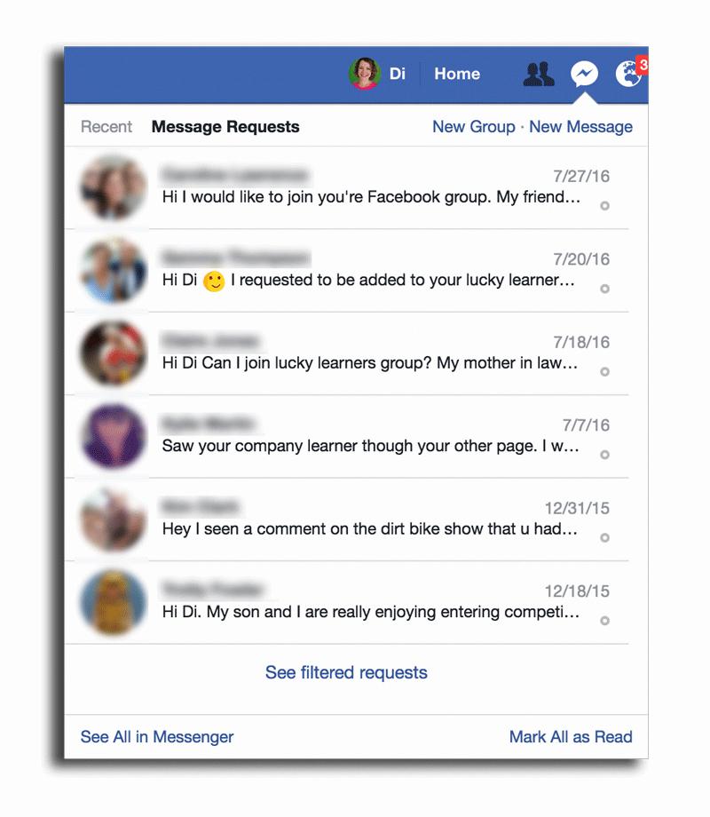 How To View Unread Messages Facebook Messenger - DeviceMAG