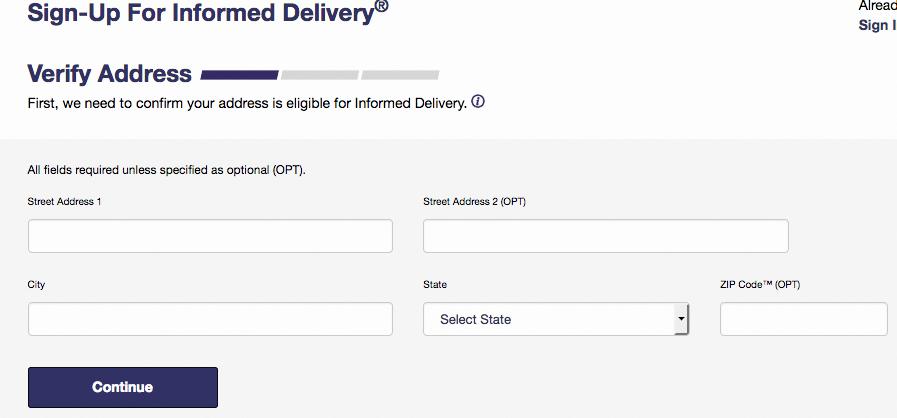 informed delivery usps com