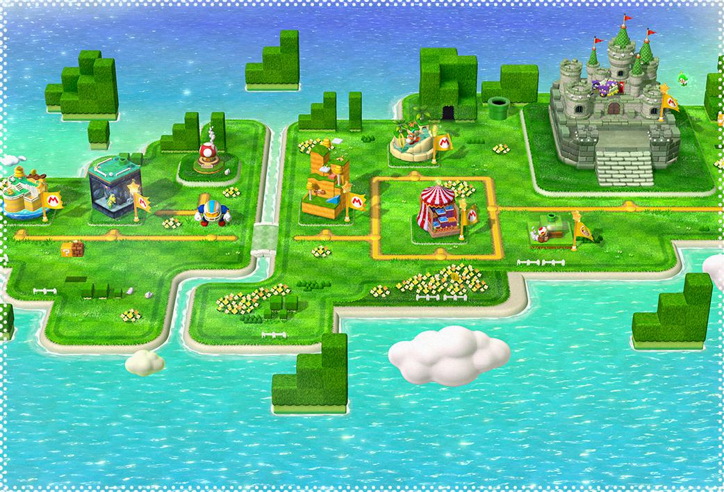 how many worlds in super mario 3d world