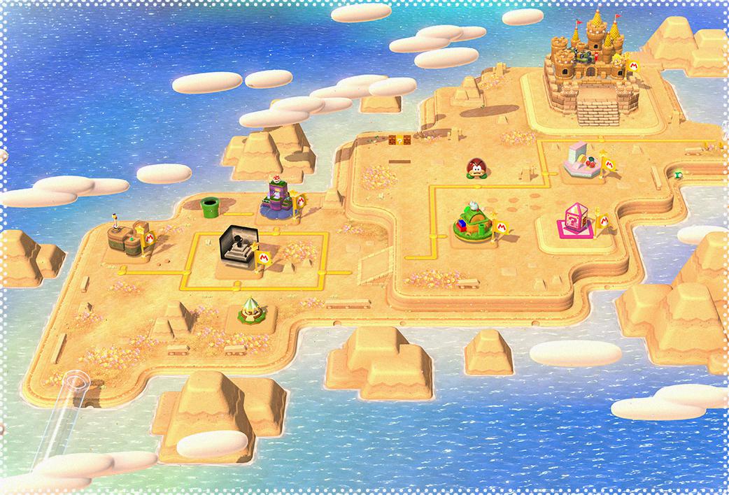 how many worlds in super mario 3d world