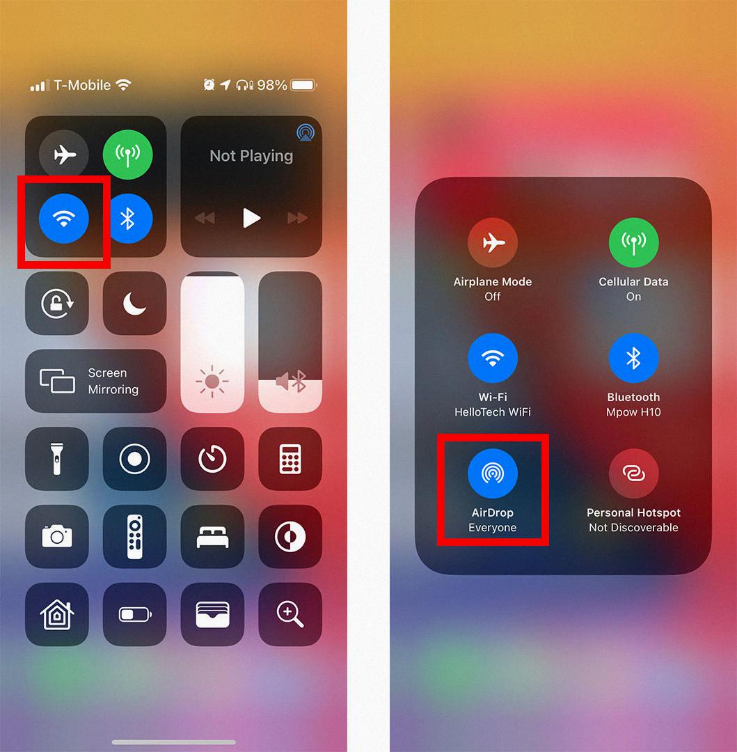 how to turn on airdrop how to turn on airdrop