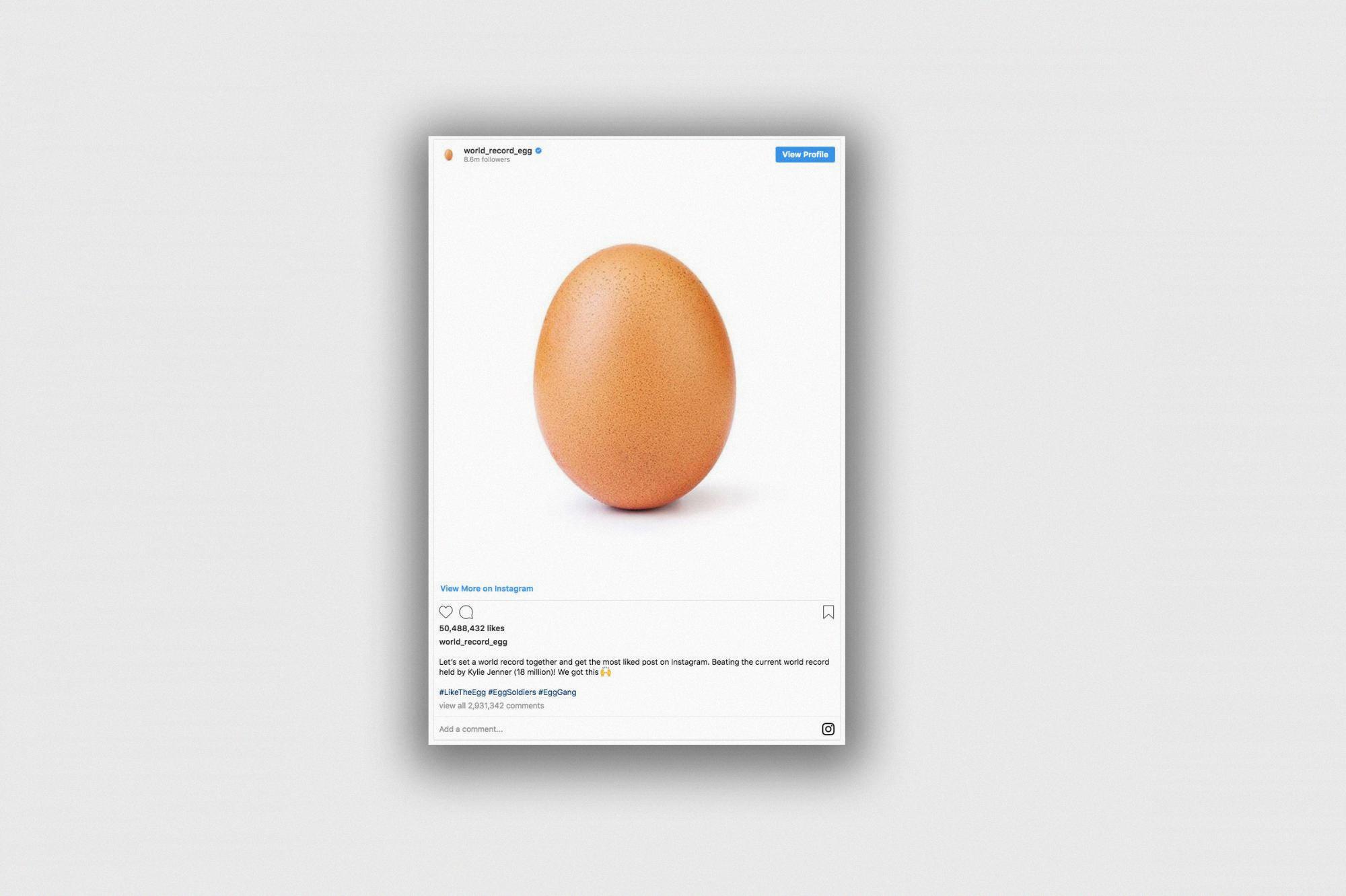most liked instagram post