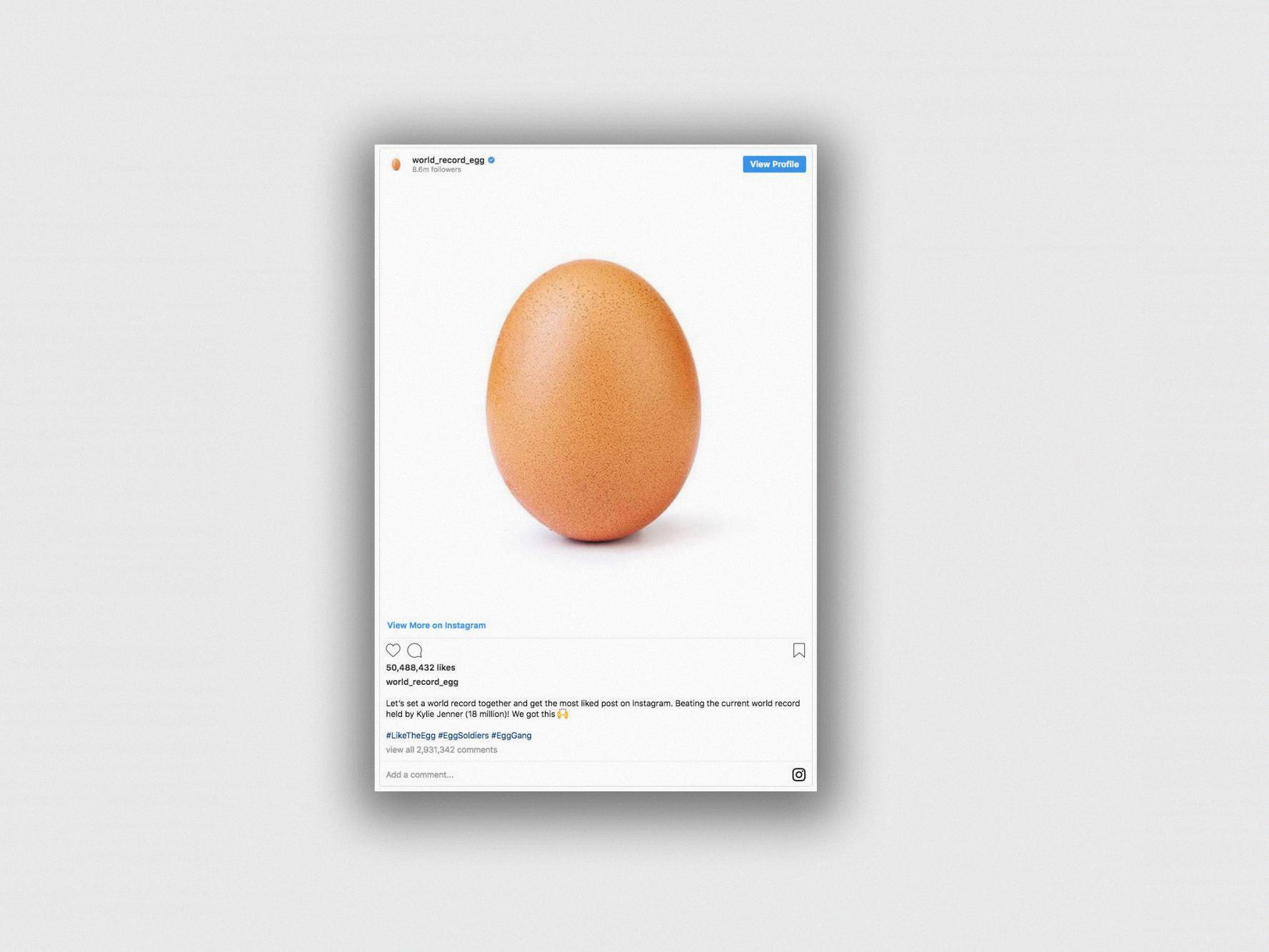 most liked instagram post