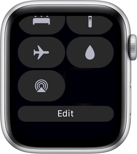 apple watch new update control center