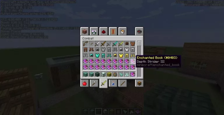 Minecraft - Depth Strider Tips 8