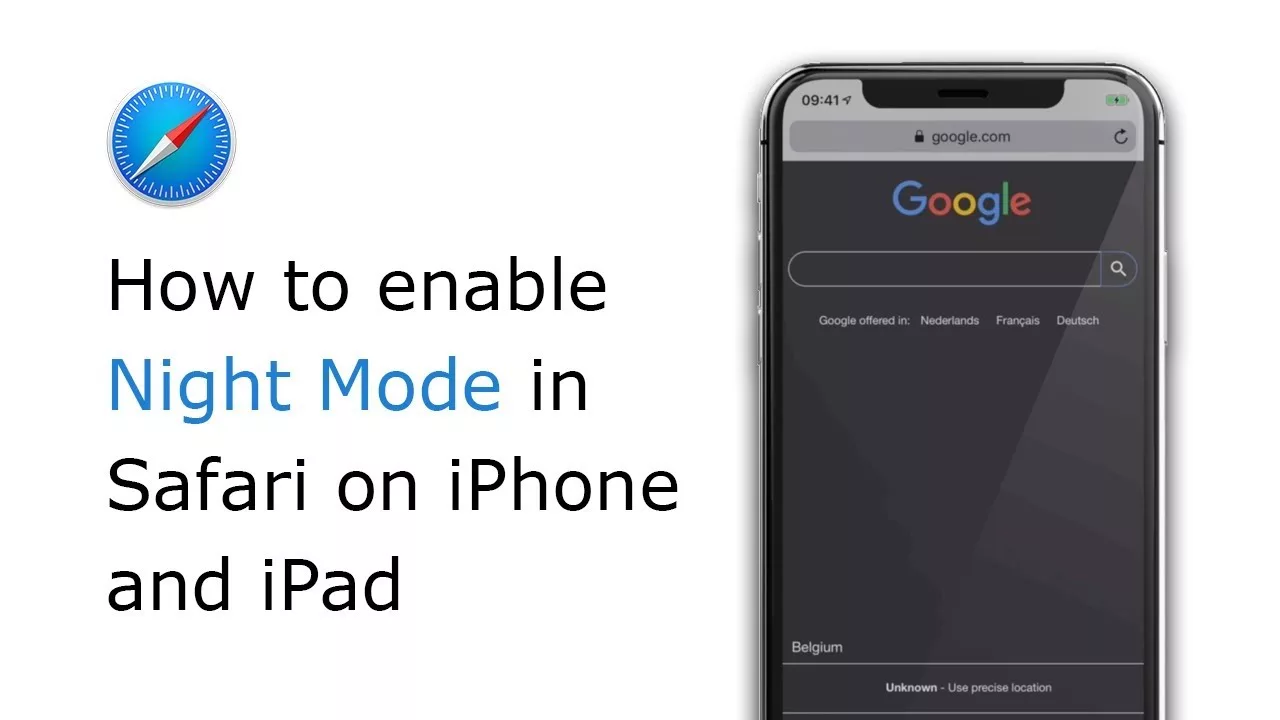 how-to-make-safari-dark-mode