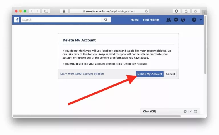 How To Delete Fb Account 10
