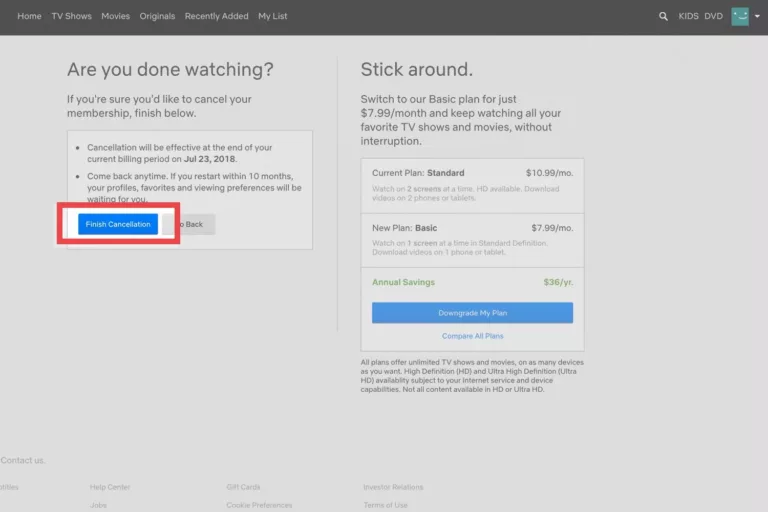 How To Delete Netflix Account 11