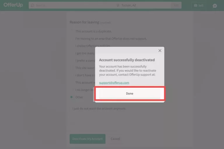 How To Delete Offerup Account 5