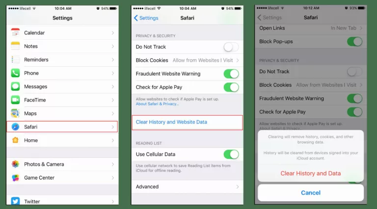 How To Delete Search History From Iphone 10