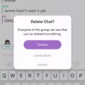 How To Delete Snapchat Messages 7