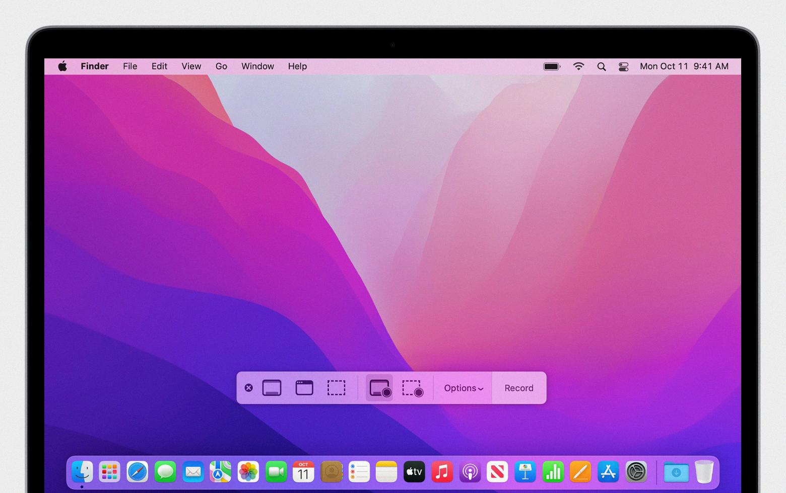 how to do screenshot on mac air