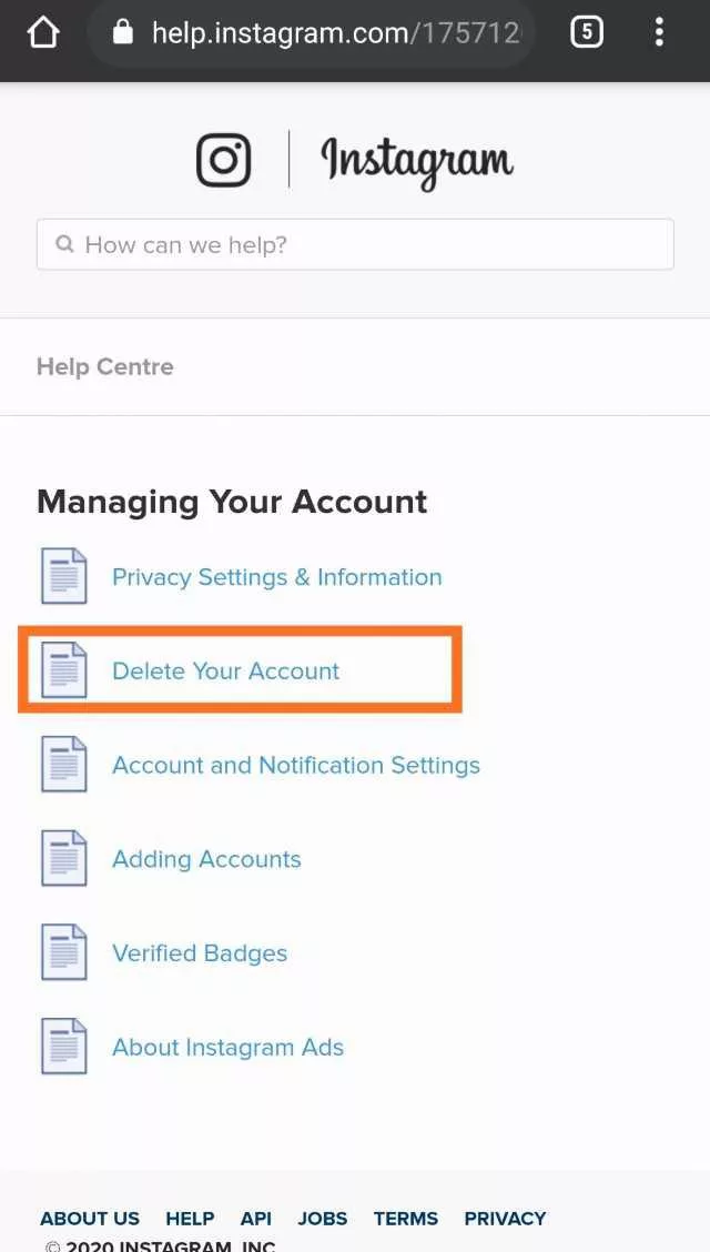 How To Temporarily Deactivate Instagram 3