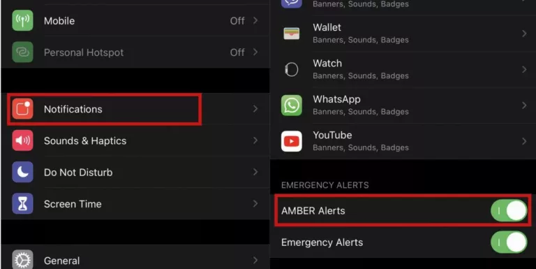 How To Turn Off Amber Alerts On Iphone 12