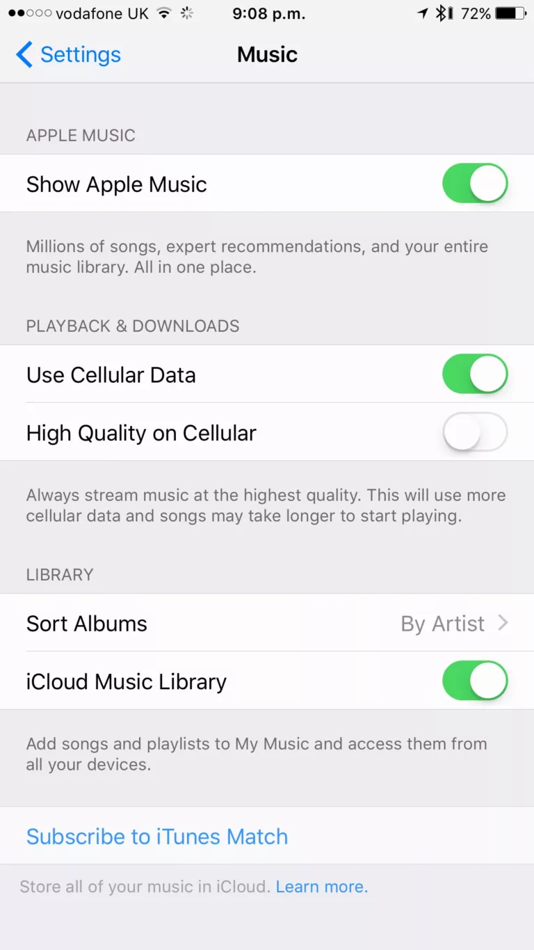 How To Turn Off Icloud Music Library 4