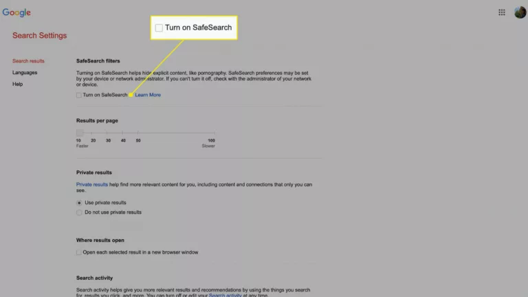 How To Turn Off SafeSearch ? 12