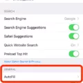 How To Change Autofill On iPhone 7