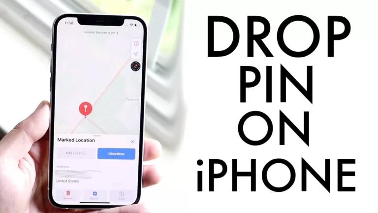 How To Drop A Pin On Iphone 5