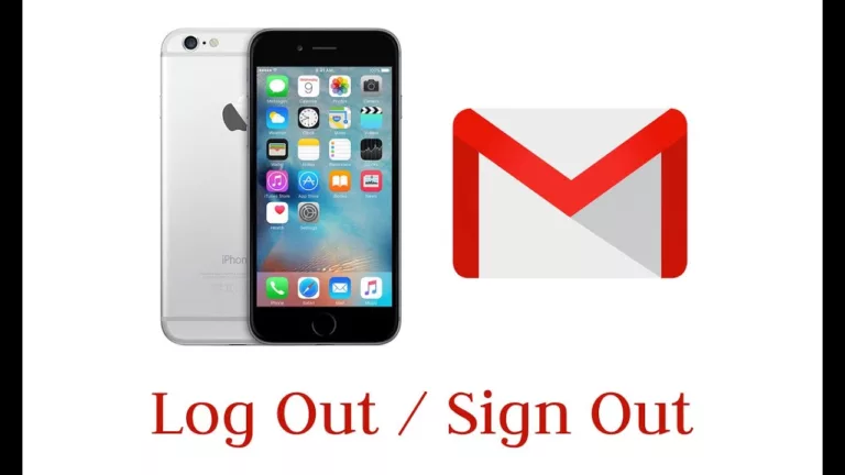 How To Sign Out Of Gmail On Iphone 5