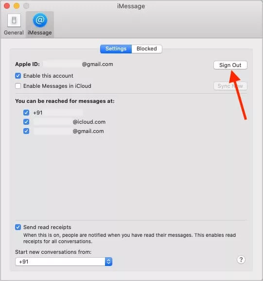 How To Sign Out Of Messages On Mac 9