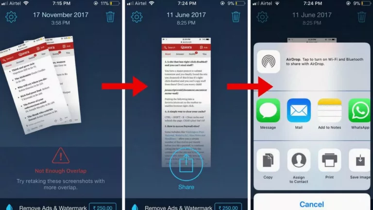 How To Take A Long Screenshot On iPhone ? 3