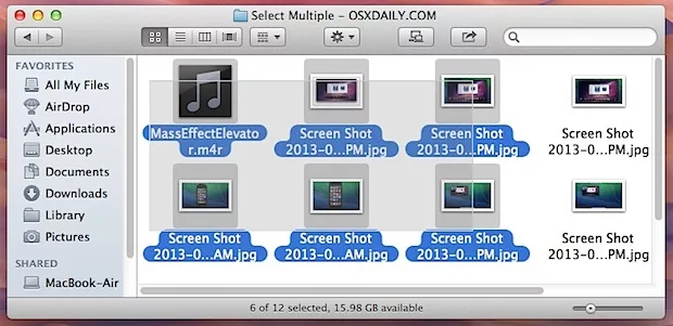 How To Select Multiple Photos On Mac 11