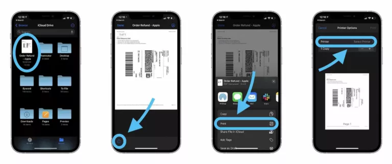 How To Easily Connect Your iPhone To A Printer 15