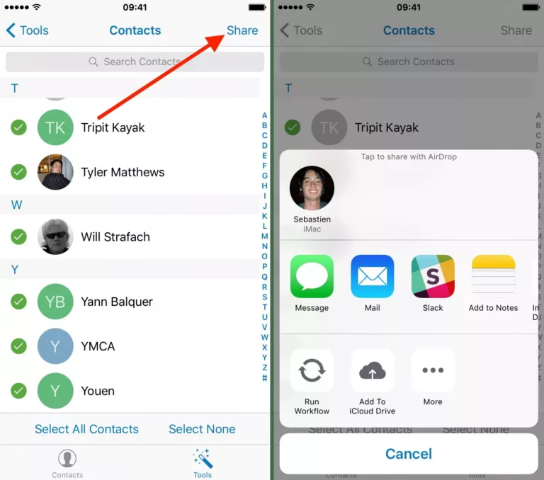 How to Use Contact Share on Your iPhone 19