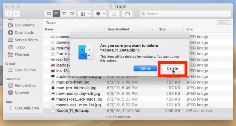 How To Delete Download Files on Mac 5