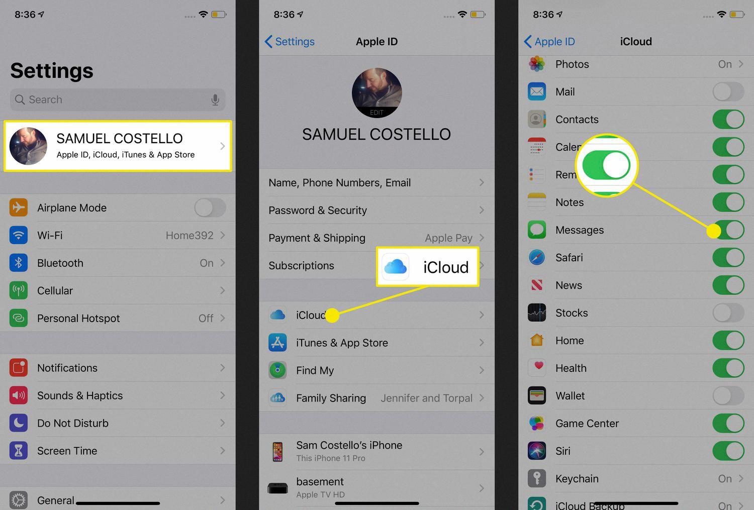 how to transfer text messages to new iphone