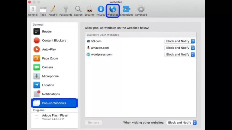 How To Turn Pop Up Blocker Off On Macbook 9