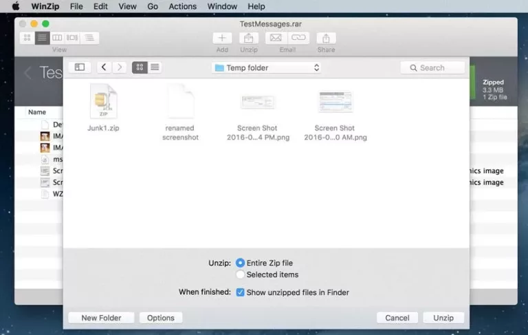 How Zip a Folder Easily on Mac 1