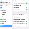 How to Allow 3rd Party Cookies on iPhone 4