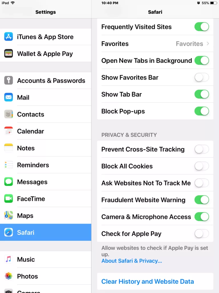 How to Allow 3rd Party Cookies on iPhone 11