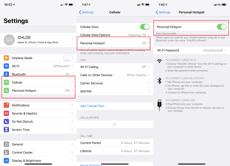 How to Make an iPhone a Hotspot 1