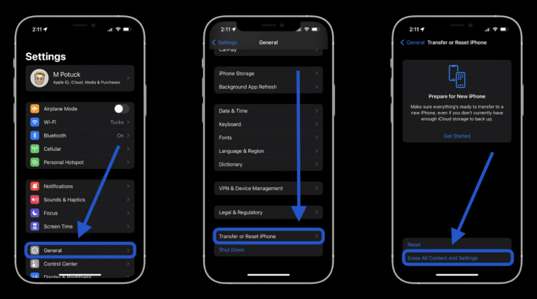 How to Factory Reset iPhone 11 3