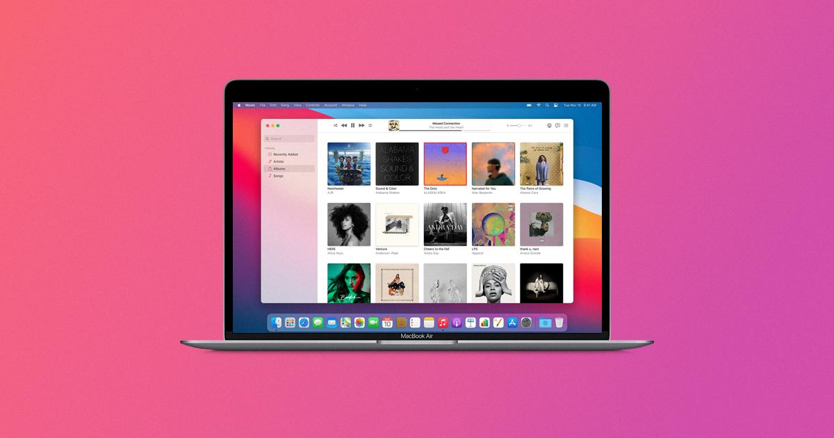 how to find itunes on macbook air