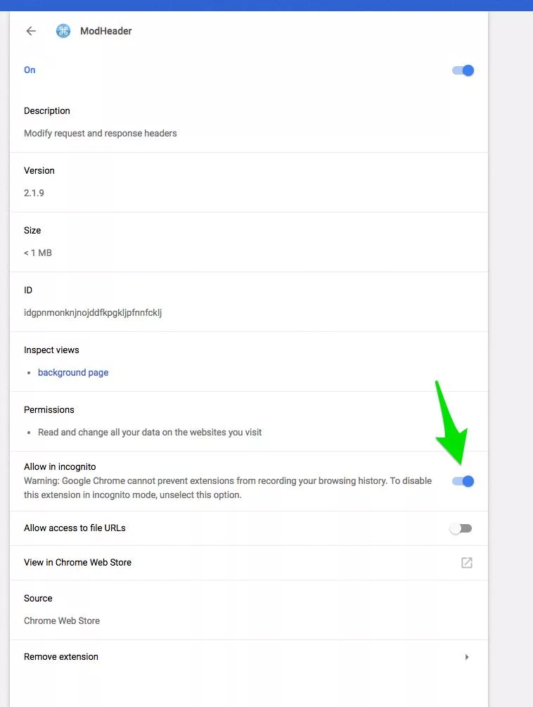 Unlock the Potential of Your Browser with ModHeader Extension 1