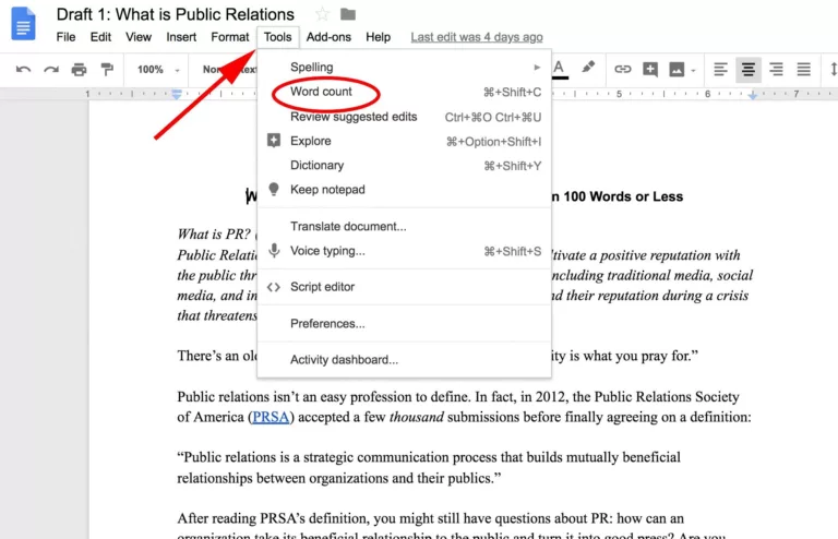 How to Quickly Count Words in Your Documents 15
