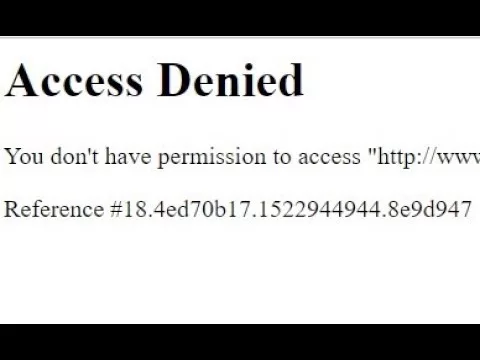 How to Fix 'Access Denied' Error on Safari Server 1