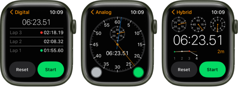 How to Switch Apple Watch Timer from Analog to Digital 3
