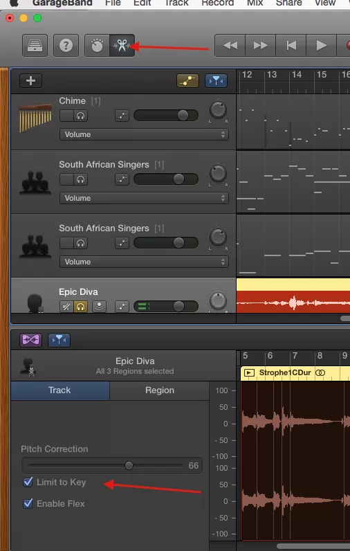 Autotune For Garageband in iOS 3